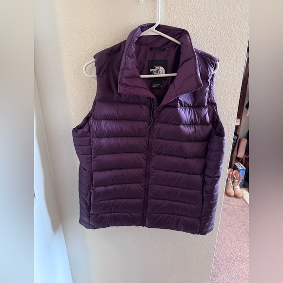 The North Face Purple Puffer Vest - Picture 1 of 6